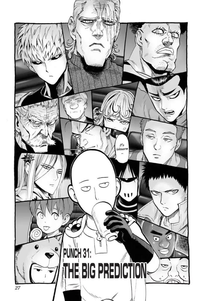 One Punch Man Chapter 31 | Read Full Online Manga 1 one punch man ch31 page01